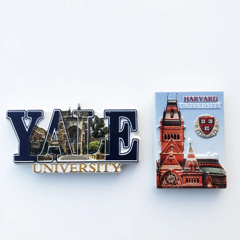 Harvard Yale University Cambridge Oxford University Travel commemorative decorative relief UV crafts