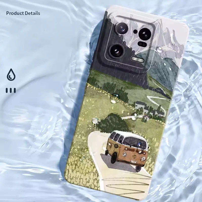 Interesting oil painting phone case For Xiaomi 13 Pro 11T 12T 13T 12X 12 12S Pro Mi 11 Lite 5G ne Poco X5 F5 F3 X3 Phone Cover