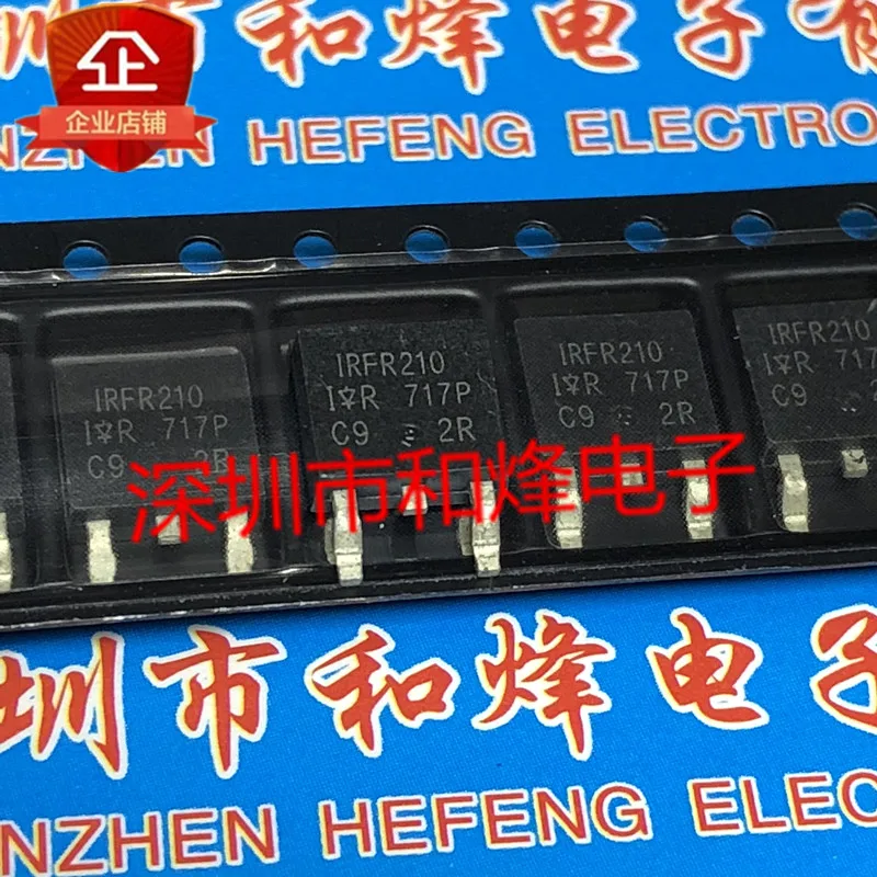 5PCS-10PCS IRFR210 FR210 TO-252 200V 2.6A NEW AND ORIGINAL ON STOCK