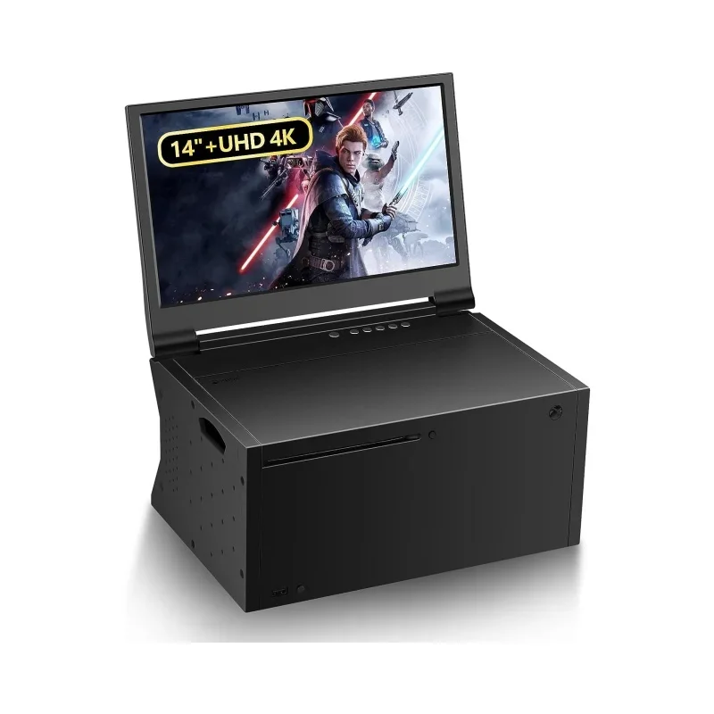 

G-STORY 14 Inch Portable Monitor for Xbox 4K Portable Gaming Monitor IPS Screen with HDR, Freesync