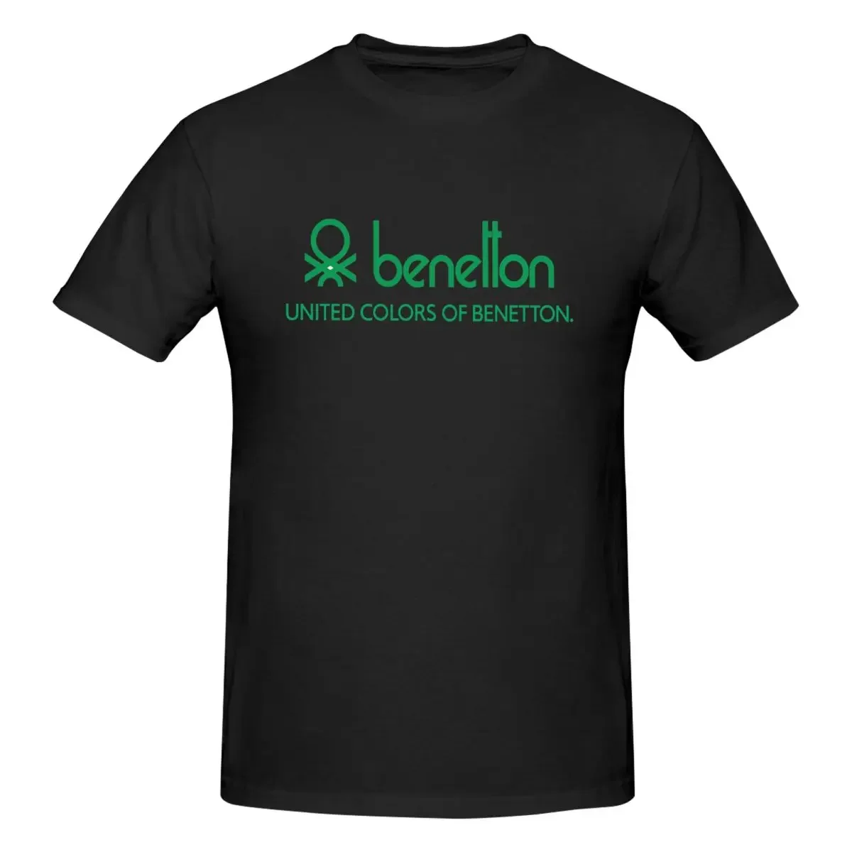 100% Cotton United Colors Of Benetton T-shirt Male Funny Oversized T Shirt Men O-Neck Summer Shirts Tops S-6XL