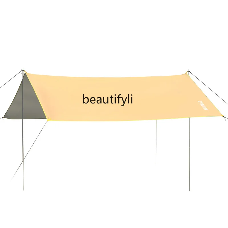 

Outdoor canopy tent curtain sun protection shed portable, Oxford cloth camping picnic shading thickened