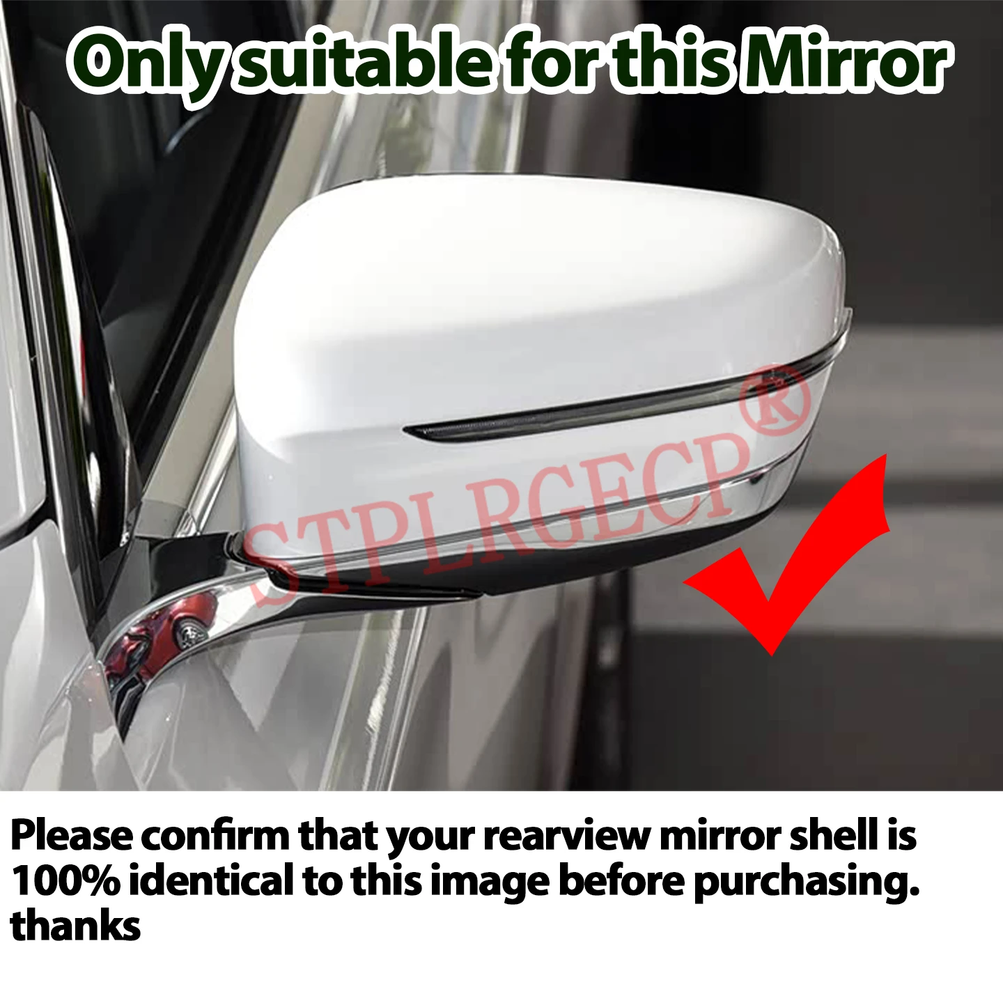 Original Style Carbon Fiber Black for BMW G22 G23 G30 G38 6GT G11 G12 G15 G16 Replacement Rearview Side Wing Mirror Cover Cap
