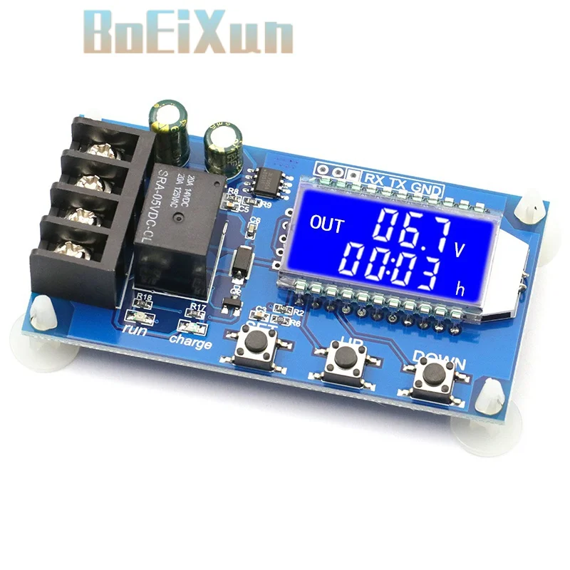 XY-L10A  6-60v Lithium Battery Charge Control Module Controller Protection Board with Overcharge Protection Switch XY-L10A