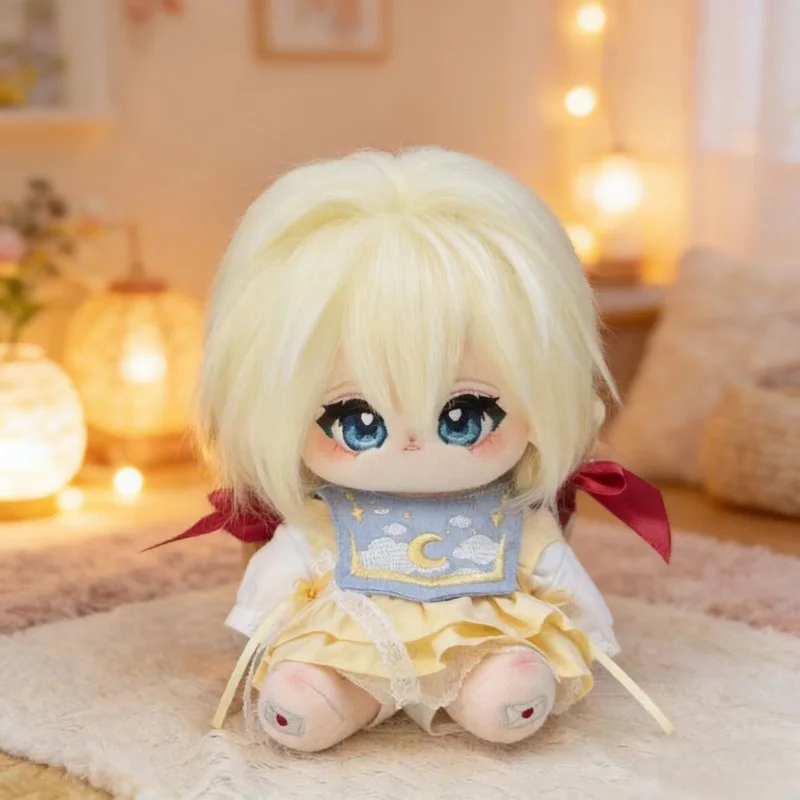 

20cm Violet Evergarden Cute Plush Dress-up Cotton Doll Toys for Childrens Cosplay Decor Soft Plushies Figures Fans Gifts Mascot