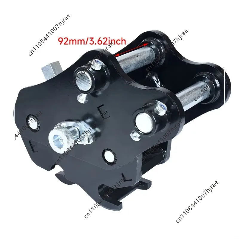 Semi-Automatic Quick Change Quick Hitch Bracket Tilt & Rotate Connector Spare Parts Fit Mini Excavator Ripper Tooth Accessory