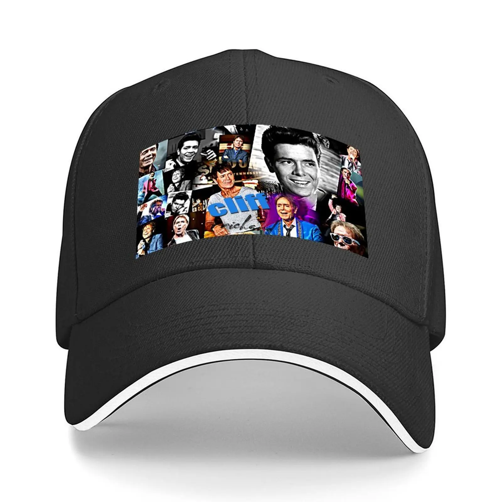 

cliff richard Baseball Cap Funny hats Sun Cap Beach Outing golf hat genuine For Girls Men's