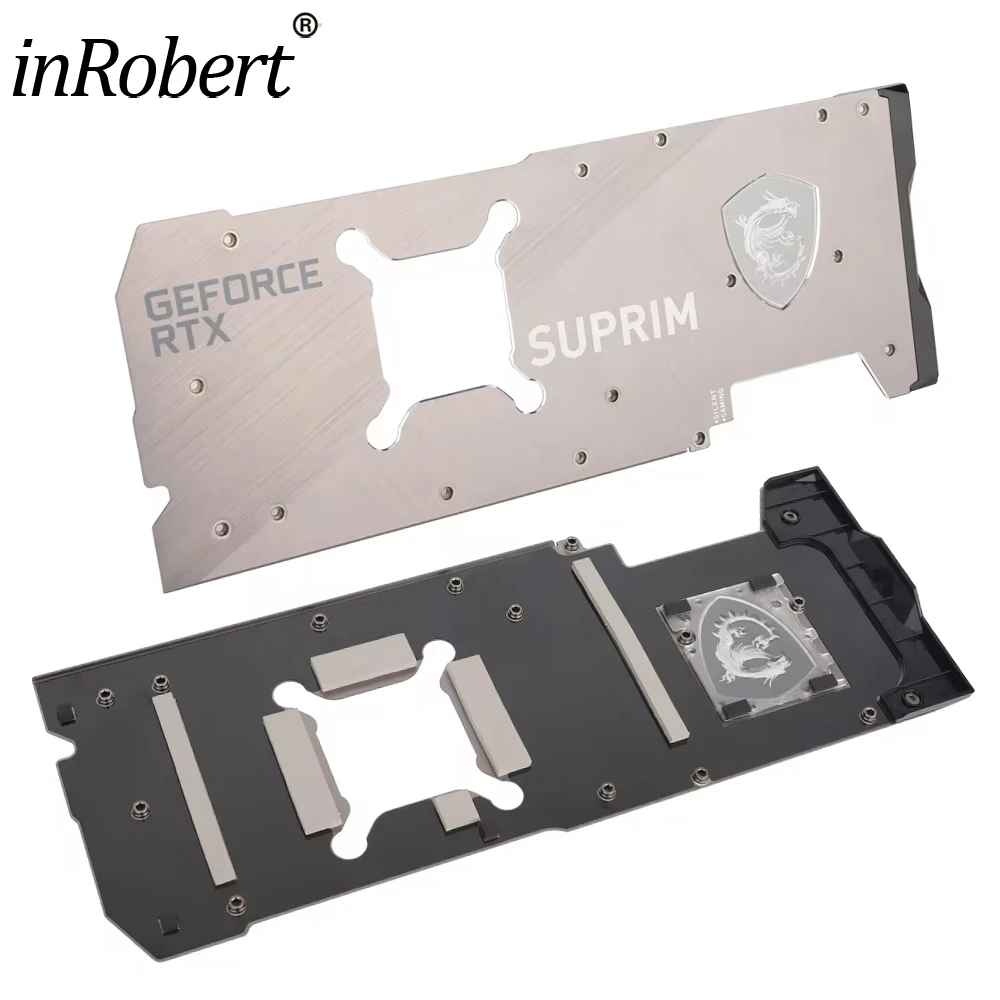 

New Original For MSI RTX 3080 3080 Ti SUPRIM X Video Card Backplane RTX3080 RTX3080Ti Graphics Card Replacement Backplate