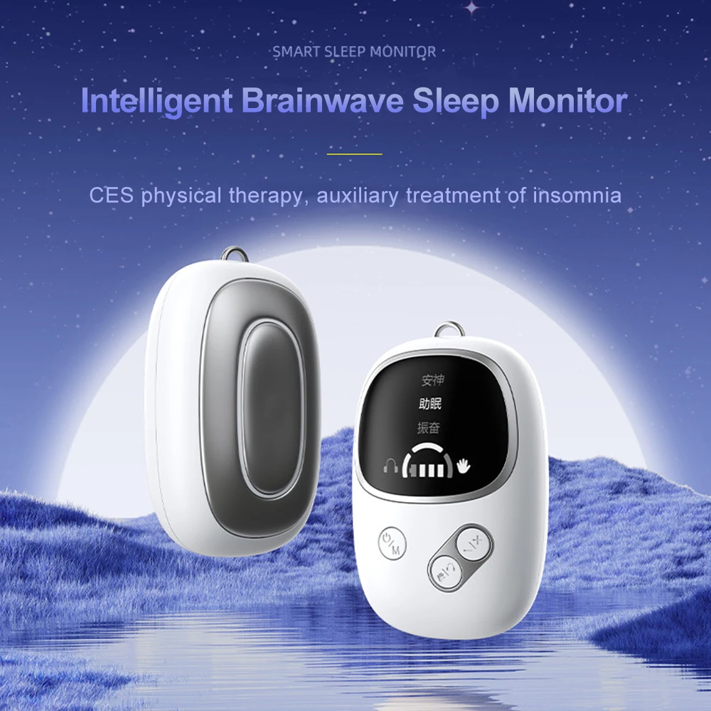 CES Sleep Aid Device Relieve Insomnia Instrument Help Sleep Night Anxiety Therapy Relaxatio Pressure Relief Sleep Device