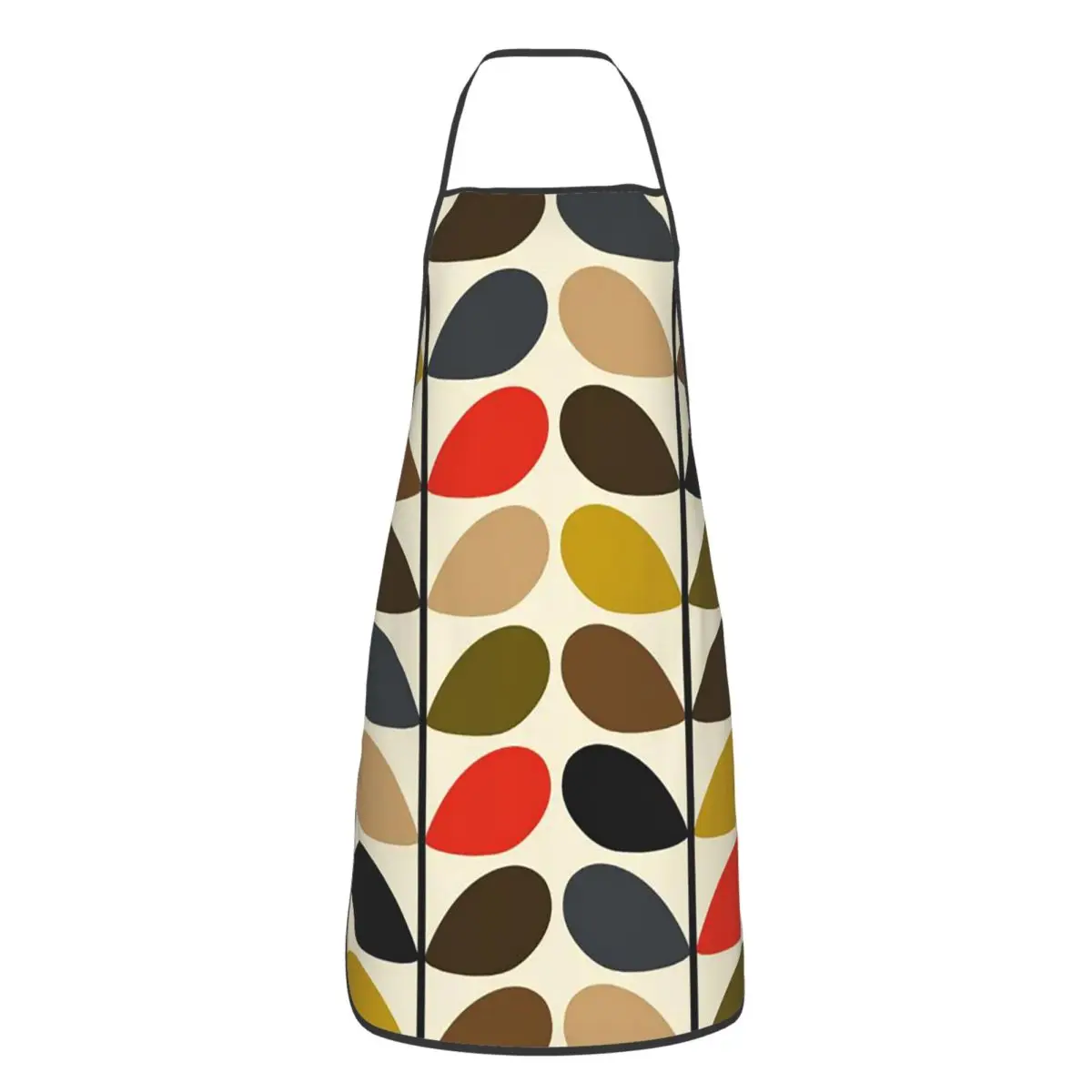 Orla Kiely Multi Stem Scandinavian Floral Aprons Chef Cooking Tablier Bib Kitchen Cleaning Pinafore for Women Men Gardening