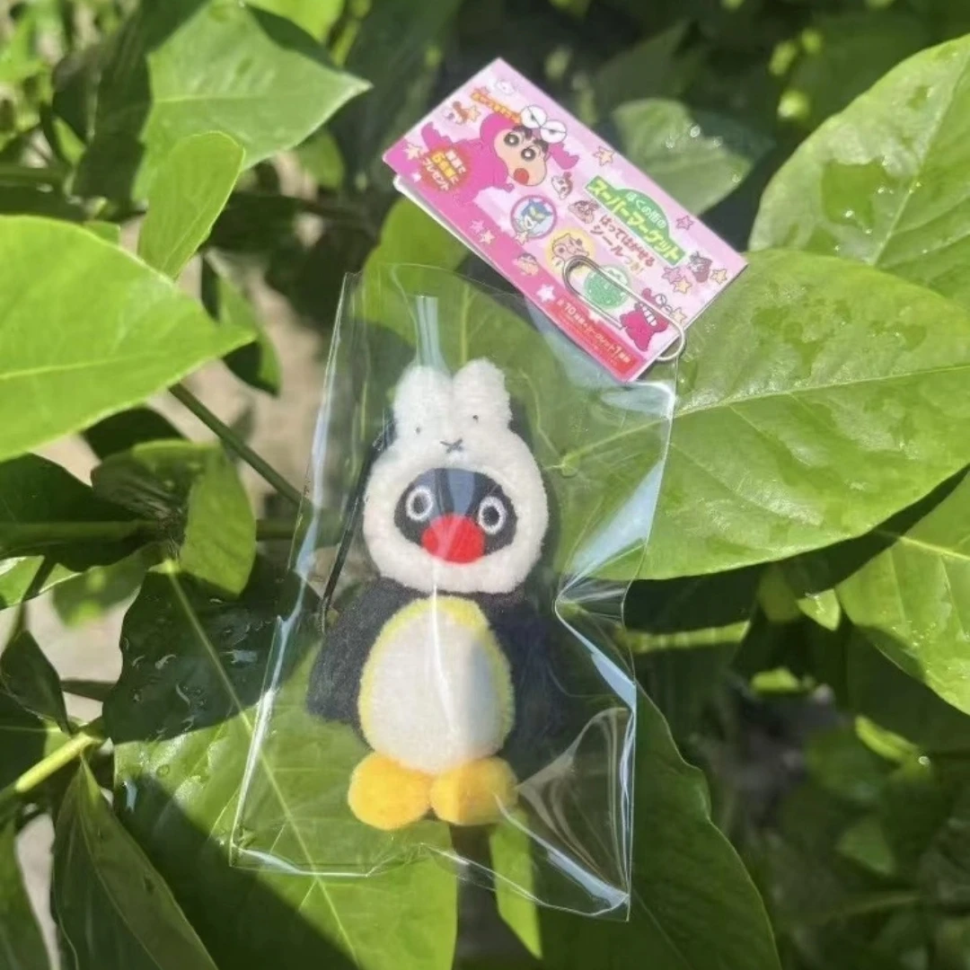 1 قطعة كيرينغ ملصق رائعتين البطريق أنيمي فروي دمية قلادة منضدية تمثال هدية عيد ميلاد الطفل لتقوم بها بنفسك التشذيب