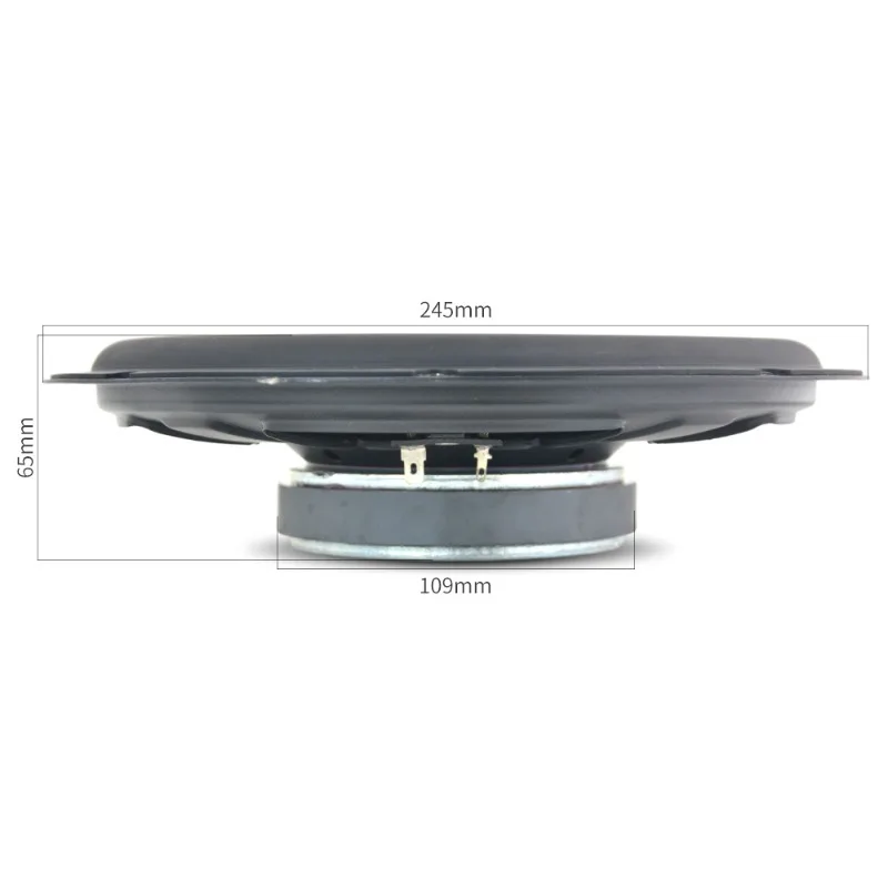 for 10 inch ultra-thin aluminum wood audio modified subwoofer inner speaker car subwoofer
