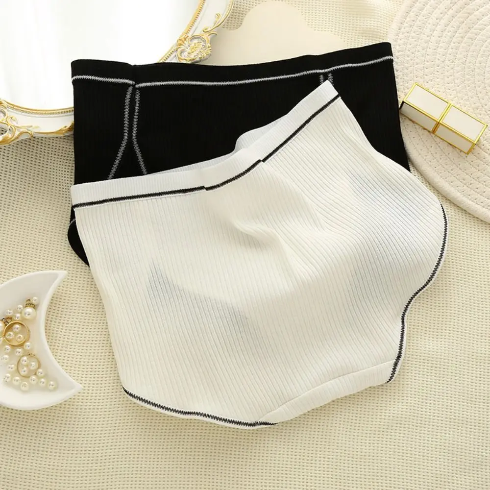 

3Pcs Sweet High Waist Threaded Panties Thin Cotton Crotch Seamless Briefs Underpants Lingerie Underwear for Women Gifts