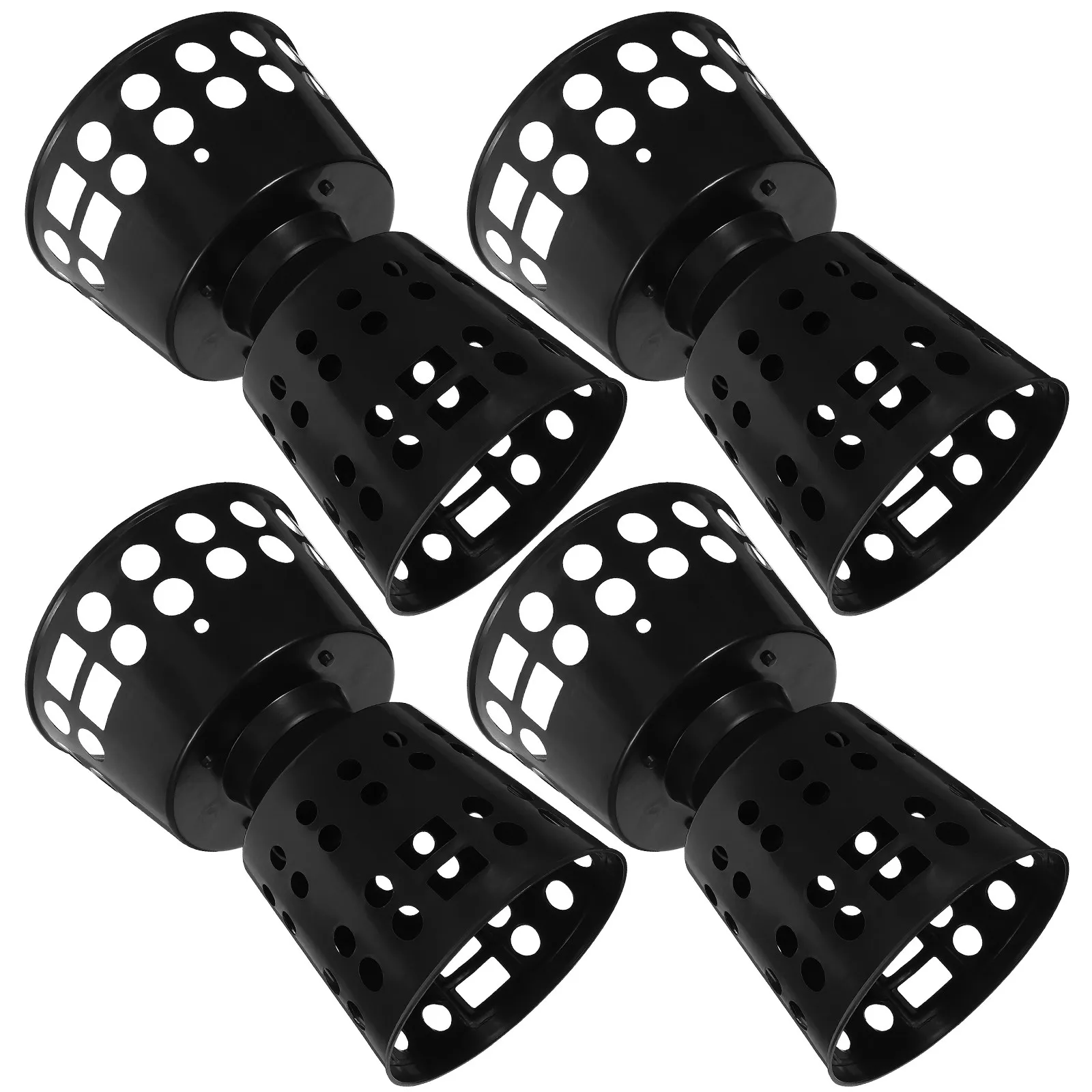 

4Pcs Plastic Floral Fixing Holder Bouquet Bottom Base Premium Workmanship Flower Arrangement Liner for Ceremony Wedding DIY