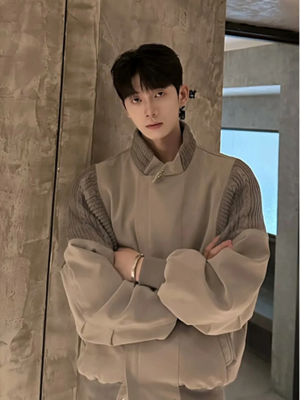 

Мужская куртка-пилот Cleanfit: весенняя коллекция, корейский стиль, бейсбольный дизайн, с подплечниками, американский уличный стиль, дышащая, на молнии, для активного отдыха