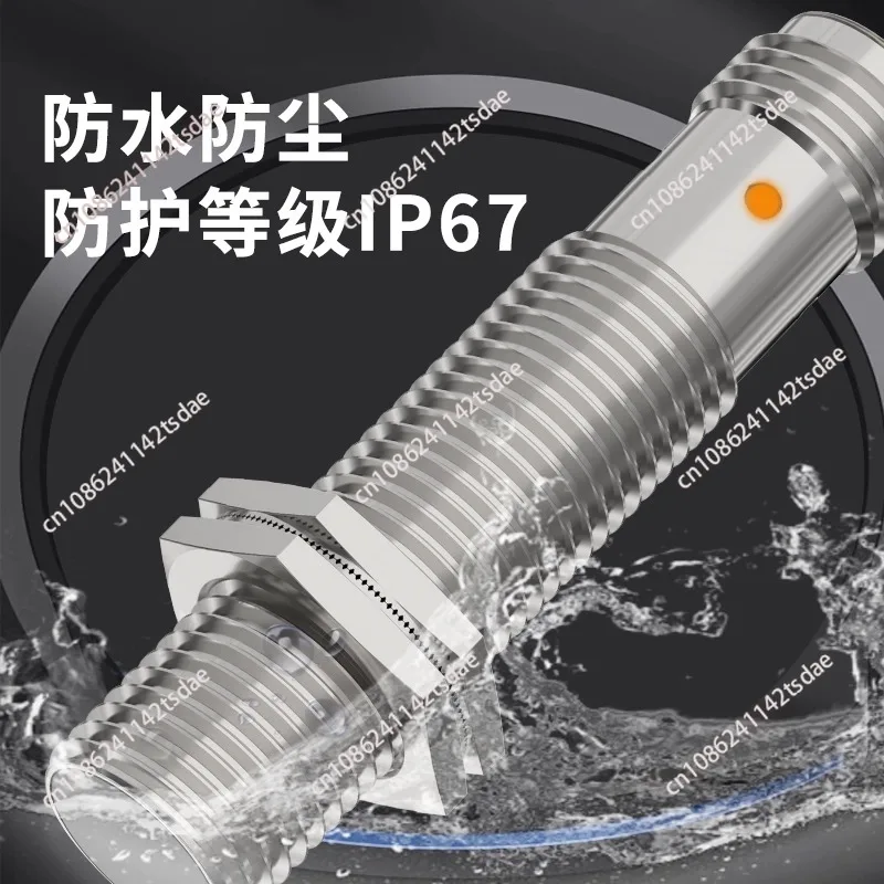 M12 Stainless Steel Stable High Temperature Pressure Transmitter Sensor