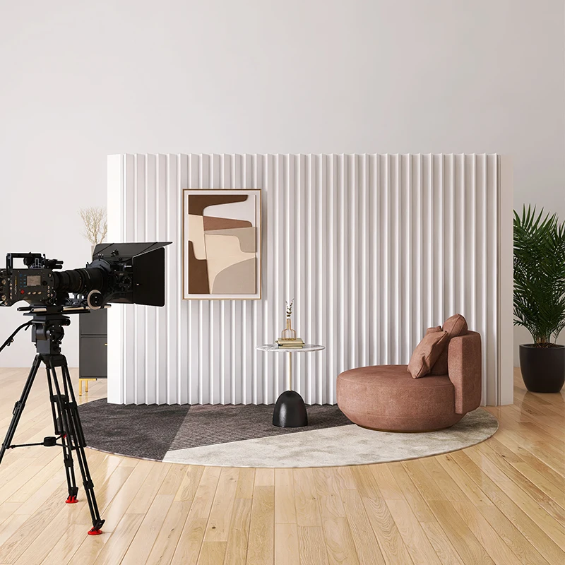 Waterproof paper screen partition mobile folding office living room entrance beauty salon partition wall  room divider panel