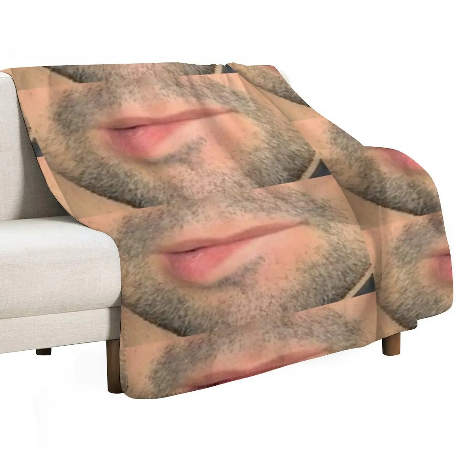 Lin manuel miranda lip bite Throw Blanket Shaggy christmas gifts Sofas for sofa Weighted Tourist Blankets