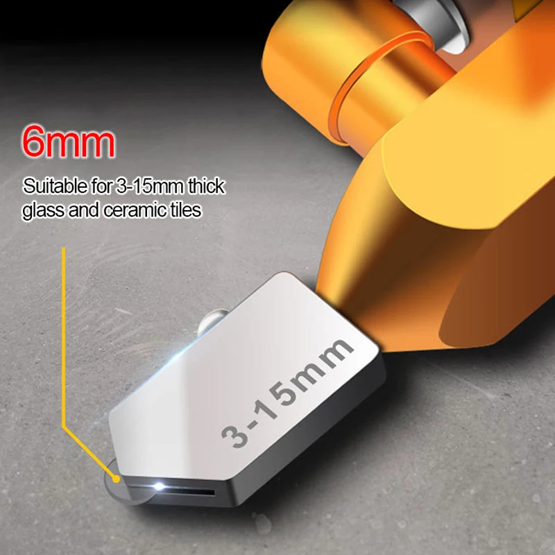 8 Chiếc Chuyên Nghiệp Dễ Dàng Dán Kính Cường Lực Cắt 2 Trong 1 Gạch Ceramic Kính Cắt 1 Dao Cắt Di Động dụng Cụ Mài Dao Kéo