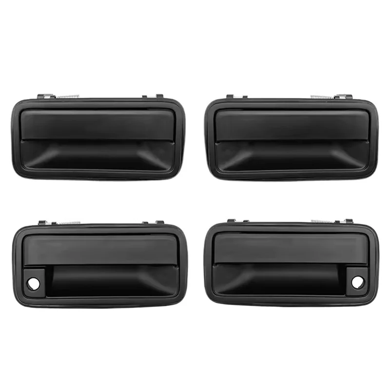 

4PCS Outside Door Handle Set For 1995-2002 Chevy C1500 K1500 Tahoe Yukon Suburban 15742229 15742230 15742233 15742234-T61C