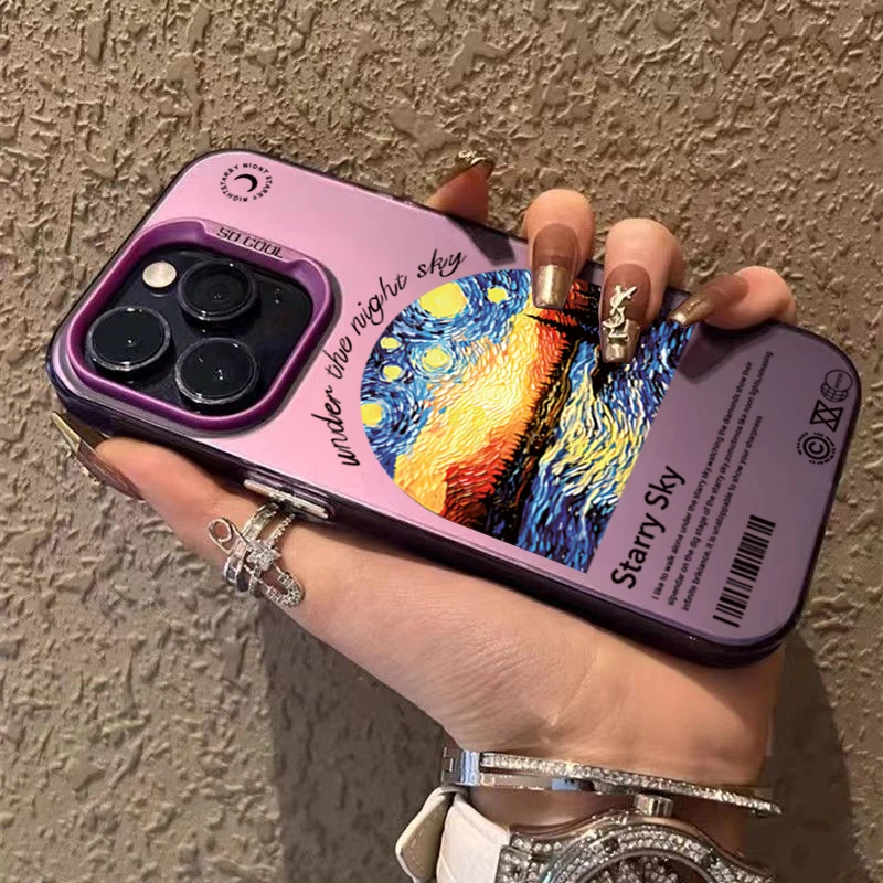 Case For Xiaomi 14 Cases Poco M6 Pro Case Van Gogh Oil Painting Case For Xiaomi 11 Lite 5G NE 13T 12T Poco X6 X5 X3 F5 Pro Cover