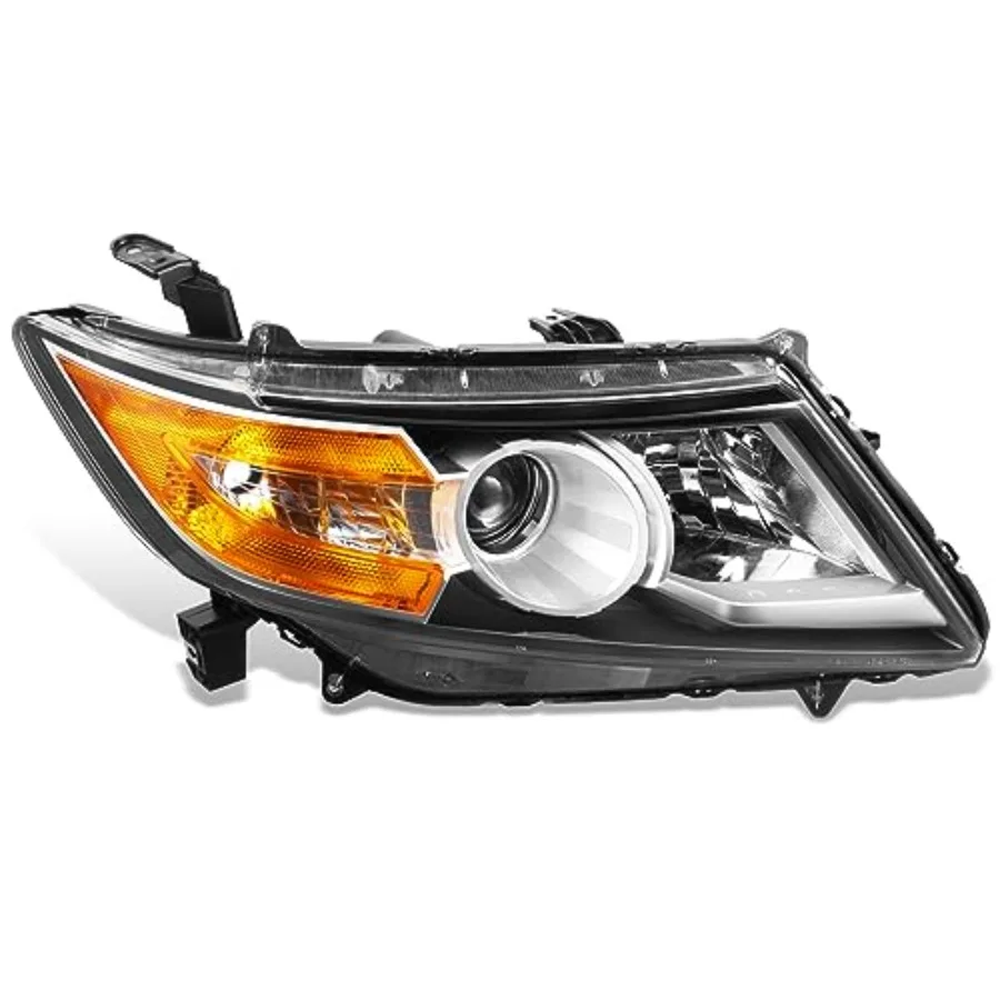 

Правая фара-проектор в стиле OE, совместимая с Honda Odyssey 2014-2017, OEM-HL-0236-R, черная, с улучшенными светодиодами