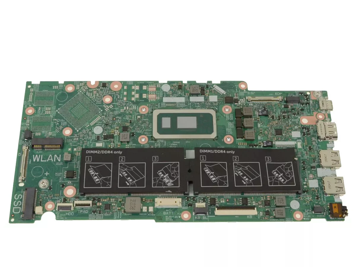 laptop mainboard para dell cpu cn04g9hv 0m02yw 100 completo testado dell vostro 5481 5582 178591 i58265u 01