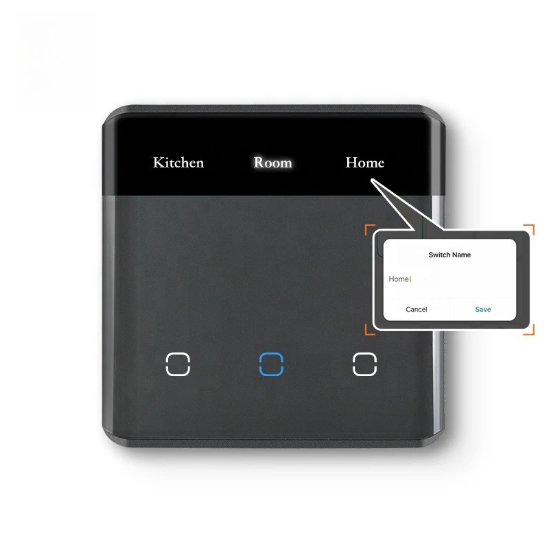 

Wall Switch Light Emitting Diode Screen Touya Touch Sensor Switch