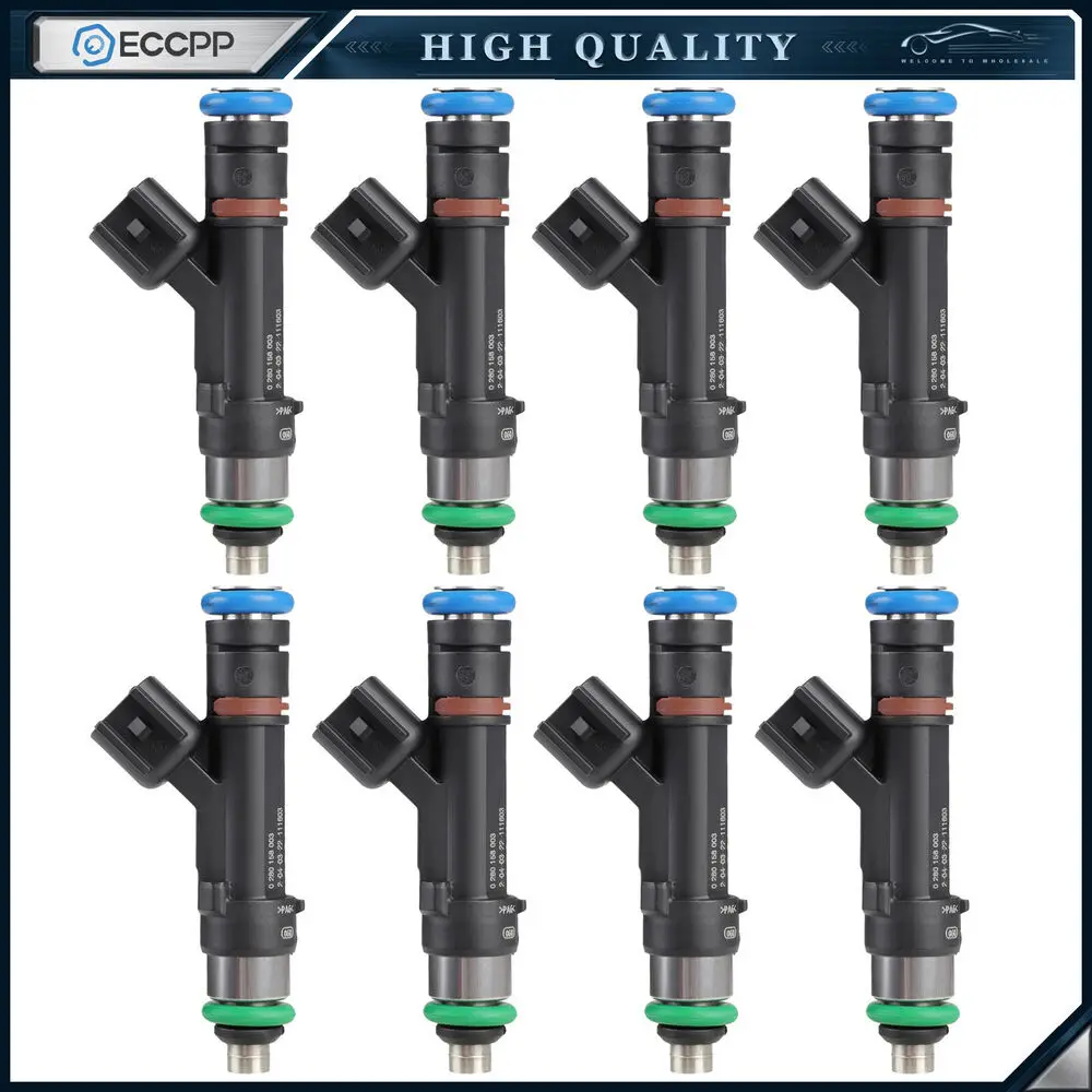 

8 PCS Fuel Injectors For Ford F-150 Heritage F-150 5.4L 2004 FJ953 3L3Z9F593DA