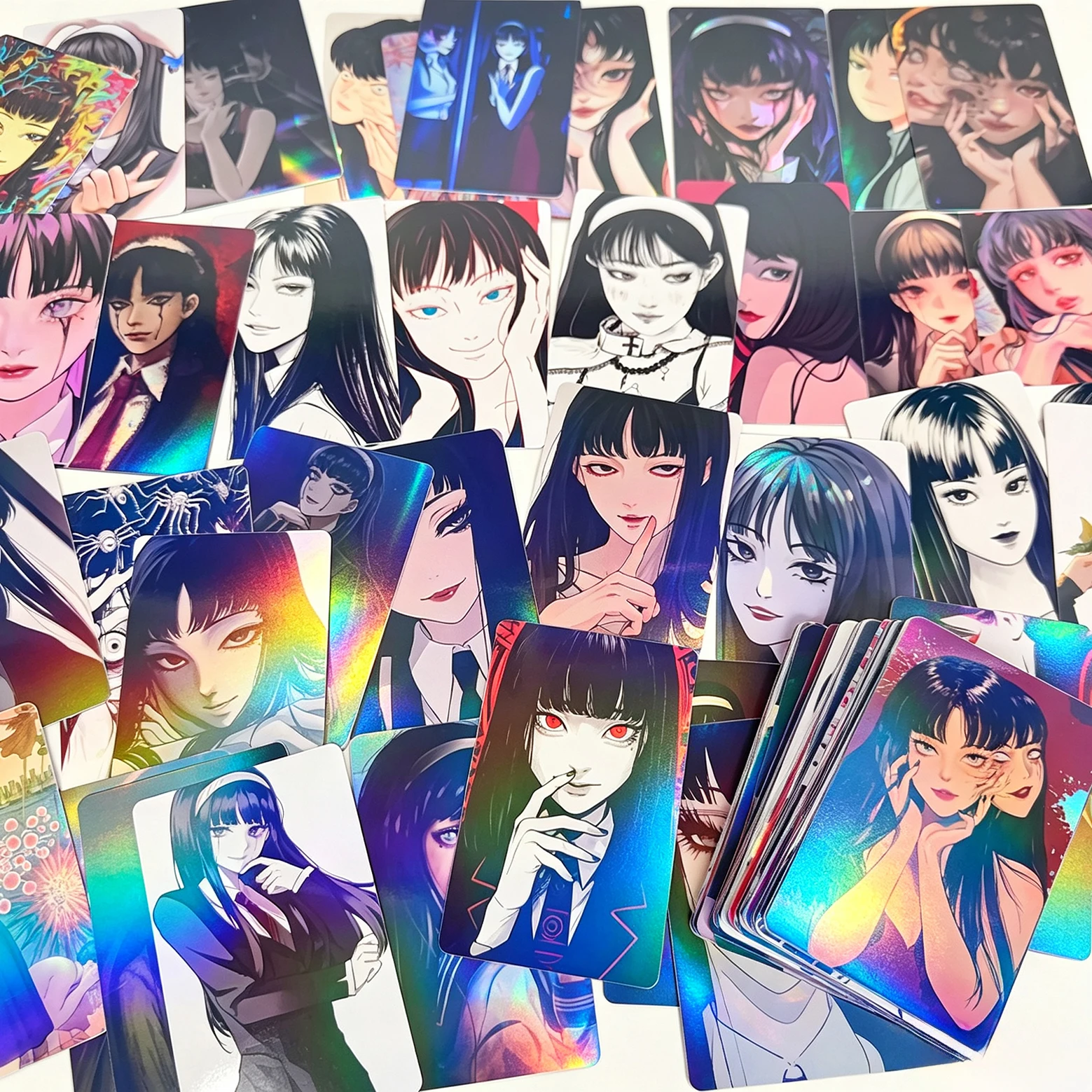 96 Pc/set Tomie Lomo Card Album Comic Characters Photo Card Fans Collection Cards