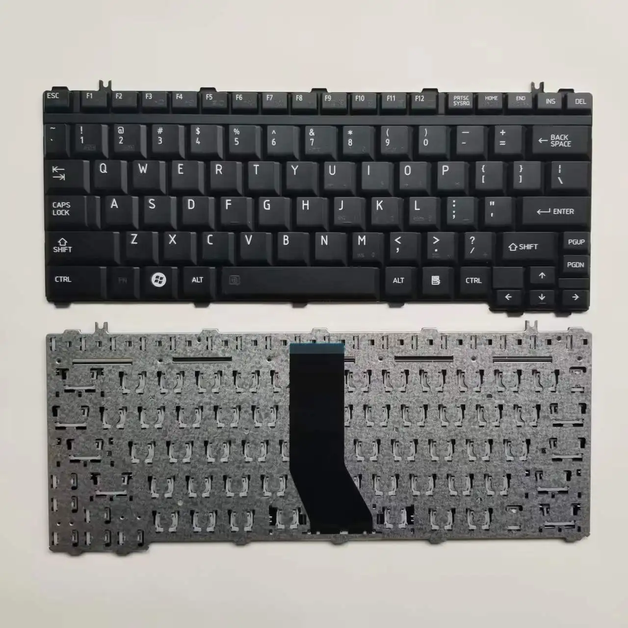 

New US Belgian Thai Keyboard For Toshiba U400 U405 U405D U500 U505 E205 T130D T135D M800 English BE Thai black No backlit