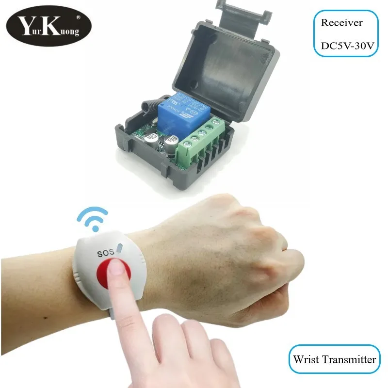 

Наручные часы с дистанционным управлением 433, будильник DC5V6V9V12V14V16V18V24V26V28V30VMini, реле дистанционного переключателя, реле NONCCOM 433