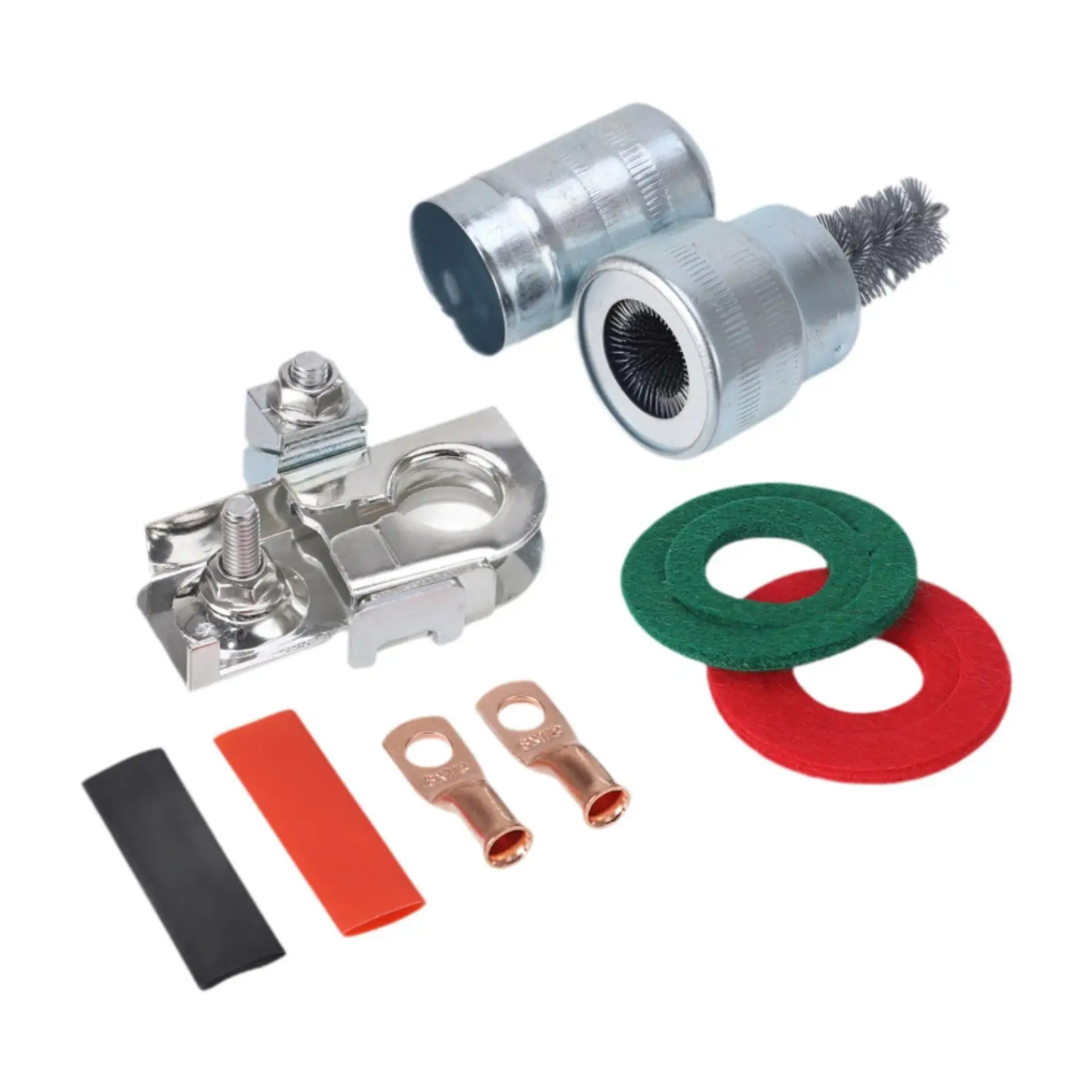 Negative Battery Terminal Clamp High Performance Efficient Copper with Heat Shrink Direct Replaces 926-879 for Lincoln Ford
