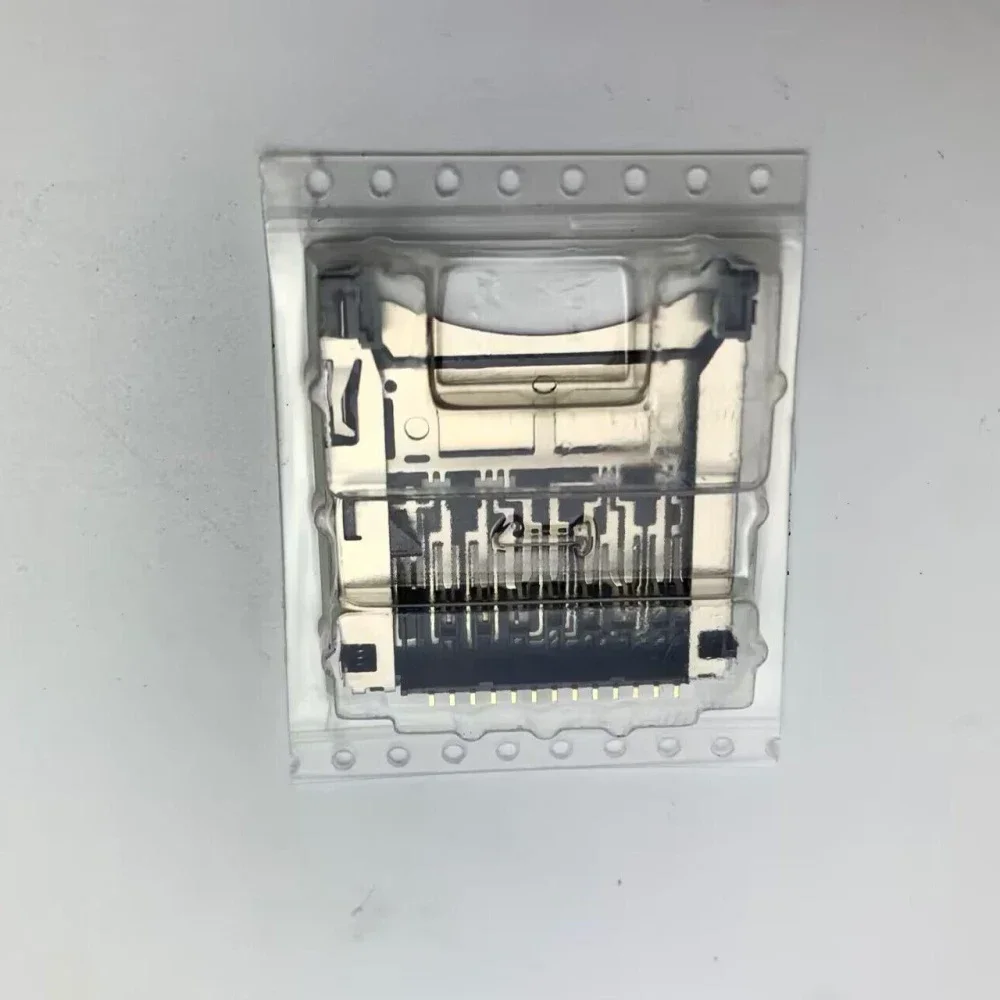 Novo slot para cartão de memória sd original para nikon d600 d610 d3200 d5200, unidade de suporte de leitor, peças de reparo de câmera