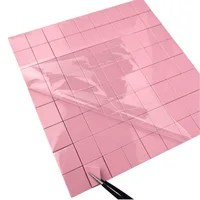 100pcs High Performance 6.0 W/mK 0.5/1.0/1.5/2.0/2.5mm Thermal Pad GPU CPU Heatsink Cooling Conductive Silicone Pad 4