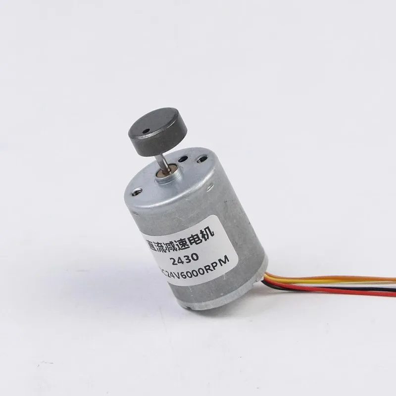 Brushless DC vibration motor 2430 planetary gear 12v 24V high torque adjustable vibration small motor