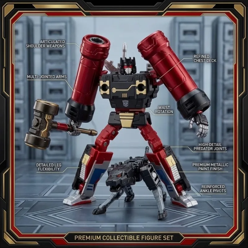 【In Stock】Transformation Robot MP-15 MP-16 MP15 MP16 Rumble Ravage Frenzy Cassette G1 MP Scale 100% Original Toys Figure Gift - view 2