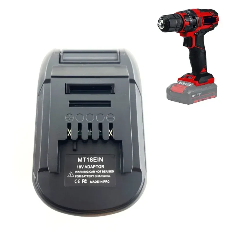 Adapter Converter MT18EIN for Makita 18V Li-ion Battery To for Einhell 18V Battery for Einhell Cordless Power Drill/Driver Tools