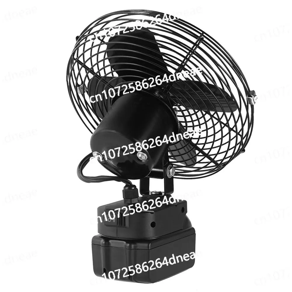 200W 10000RPM Strong Wind Cordless Fan Metal Mini Portable Fan for Work Home Outdoor Camping