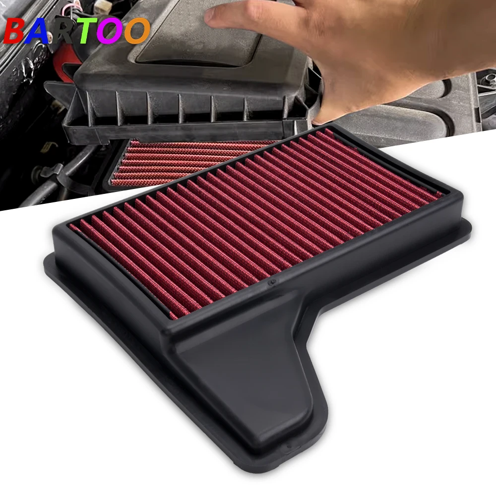 

Bartoo 33-5029 High-Flow Engine Air Filter Premium Washable Compatible with 2015-2023 Ford Mustang V8 V6 L4 engines OFI250