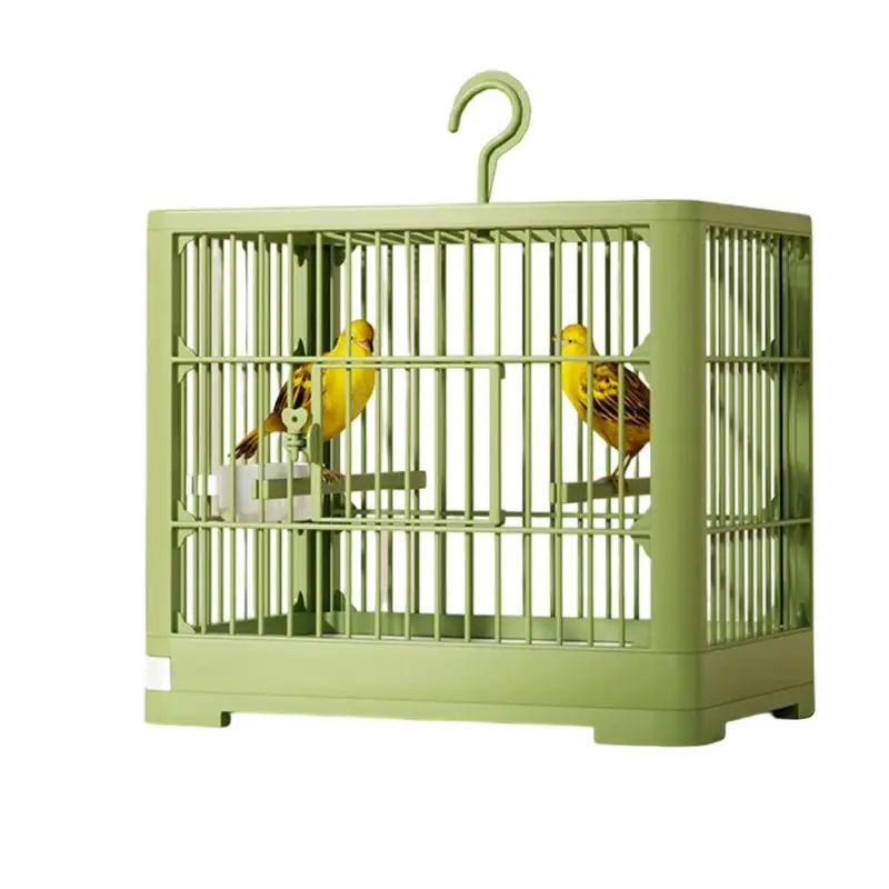 

Cage For Birds Parakeet Nest Habitat With Easy-Clean Pull Out Tray Folding & Breathable Bird Cage For Lovebirds Cockatiels