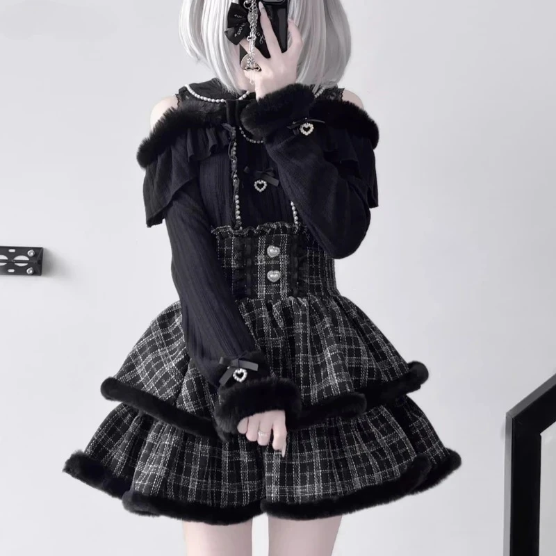 Y2k Japan Style Gothic Y2k Lol - Blouse Off Shoulder recensie en prijs