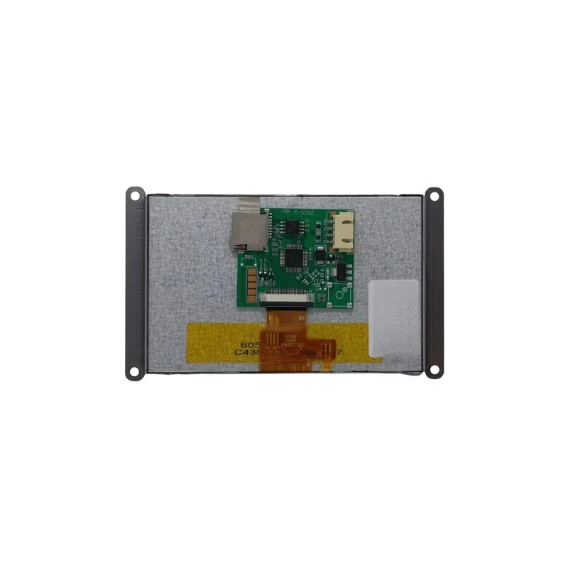 4.3-Inch UART serial display for electric vehicle chargers, HMI TFT LCD modules, smart screens with GUI