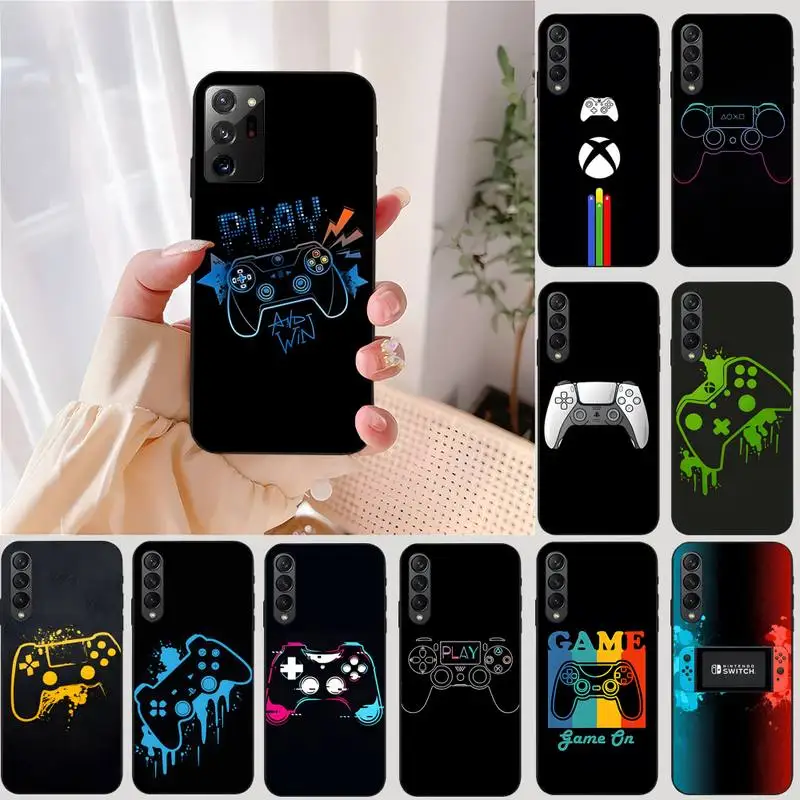 Gamer GamePad Phone Case for Samsung Galaxy Note 5 8 9 10 20 Lite Plus Pro Ultra J4 J5 2016 Prime J6 7 Shell Fundas Cover