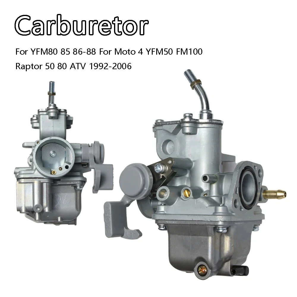 Carburetor For YFM80 85 86-88 For Moto 4 YFM50 FM100 Raptor 50 80 ATV 1992-2006
