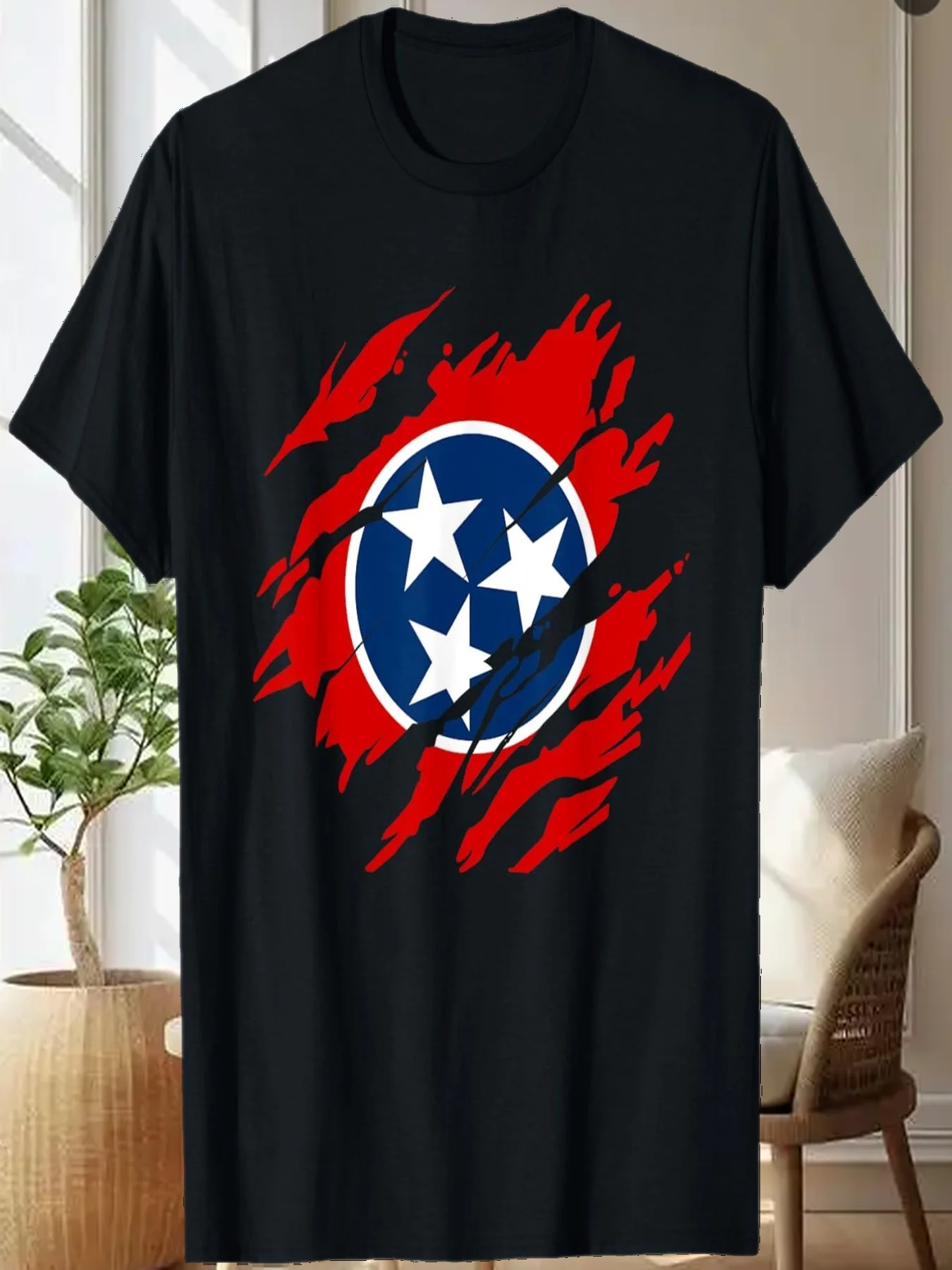 

Футболка с патриотическим флагом Теннесси