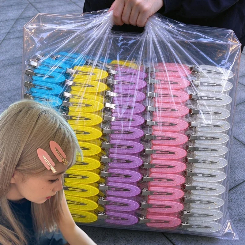 No Crease Basic Hair Clips For Women Girls Hair Styling Makeup No Bend Hairpins Barrettes Fashion Hair Accessories