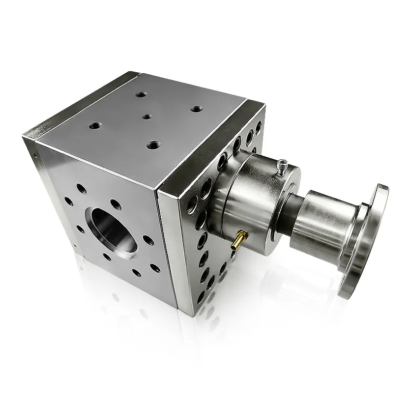 Stainless Steel 6Kg 12CC Accurately Metered Extrusion Hot Melt Gear Metering Pump In Extruder