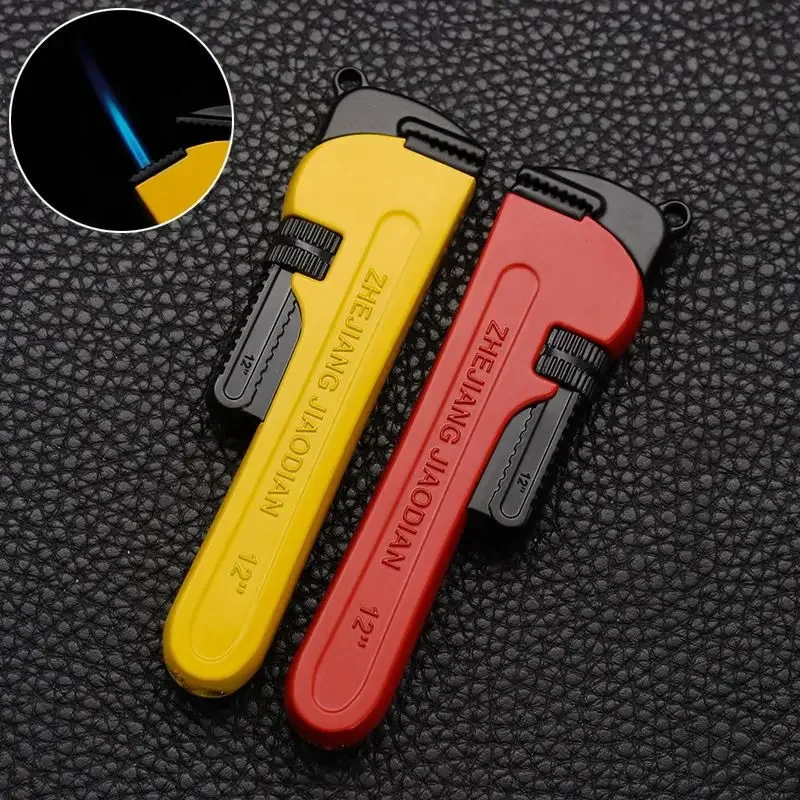 

New Mini Windproof Pendant Inflatable Lighter Jet Butane Torch Cigar Portable Lighter Cigarette Accessories Men's Gadgets