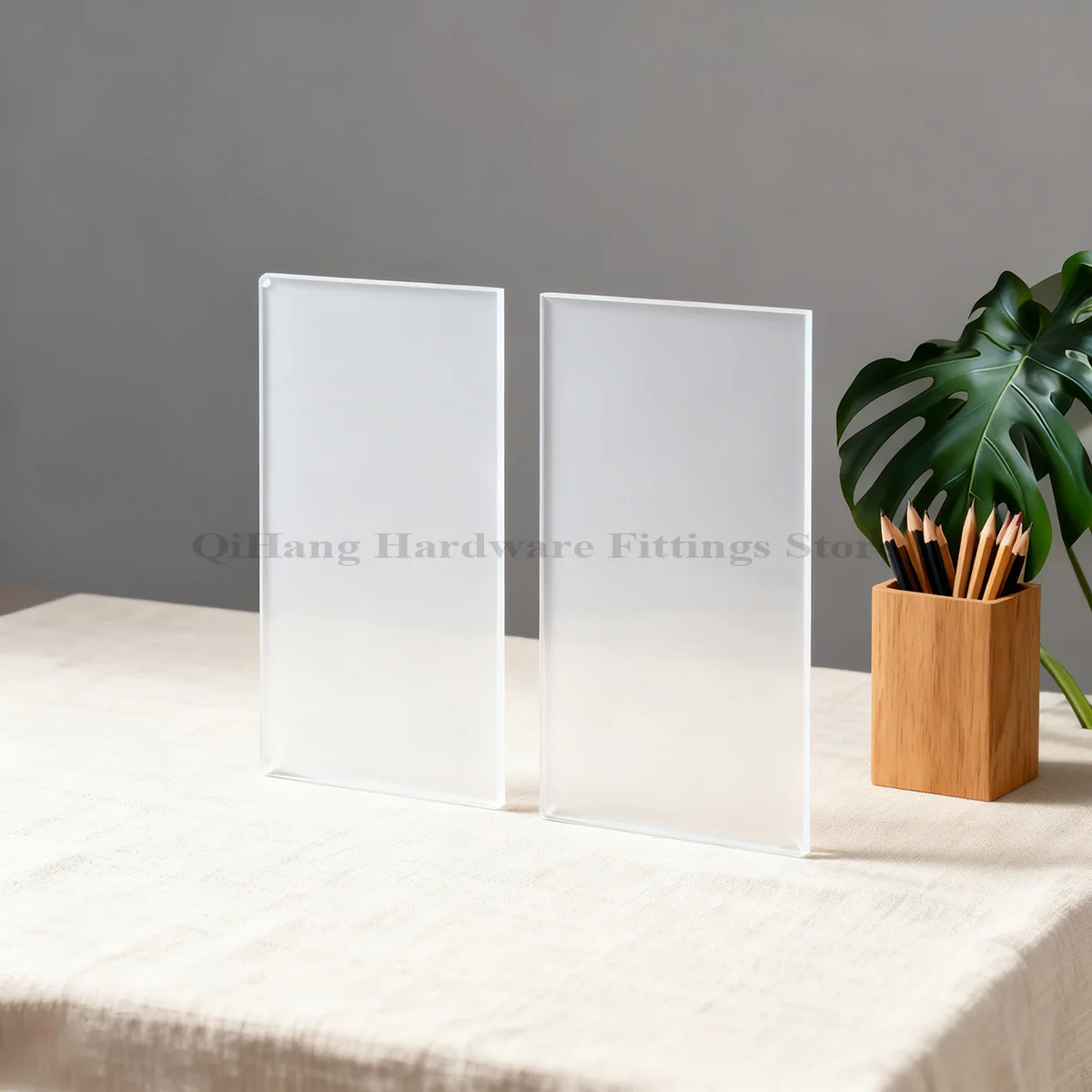 Dicke 2–60 mm mattierte Acrylplatte, durchscheinendes organisches Glas, mattweißes Lichtkastenblatt, heißer Verkauf, anpassbar